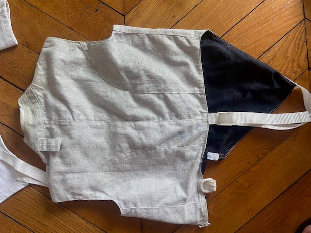 Veste électrique d’escrime 350 N – Taille 14 ans