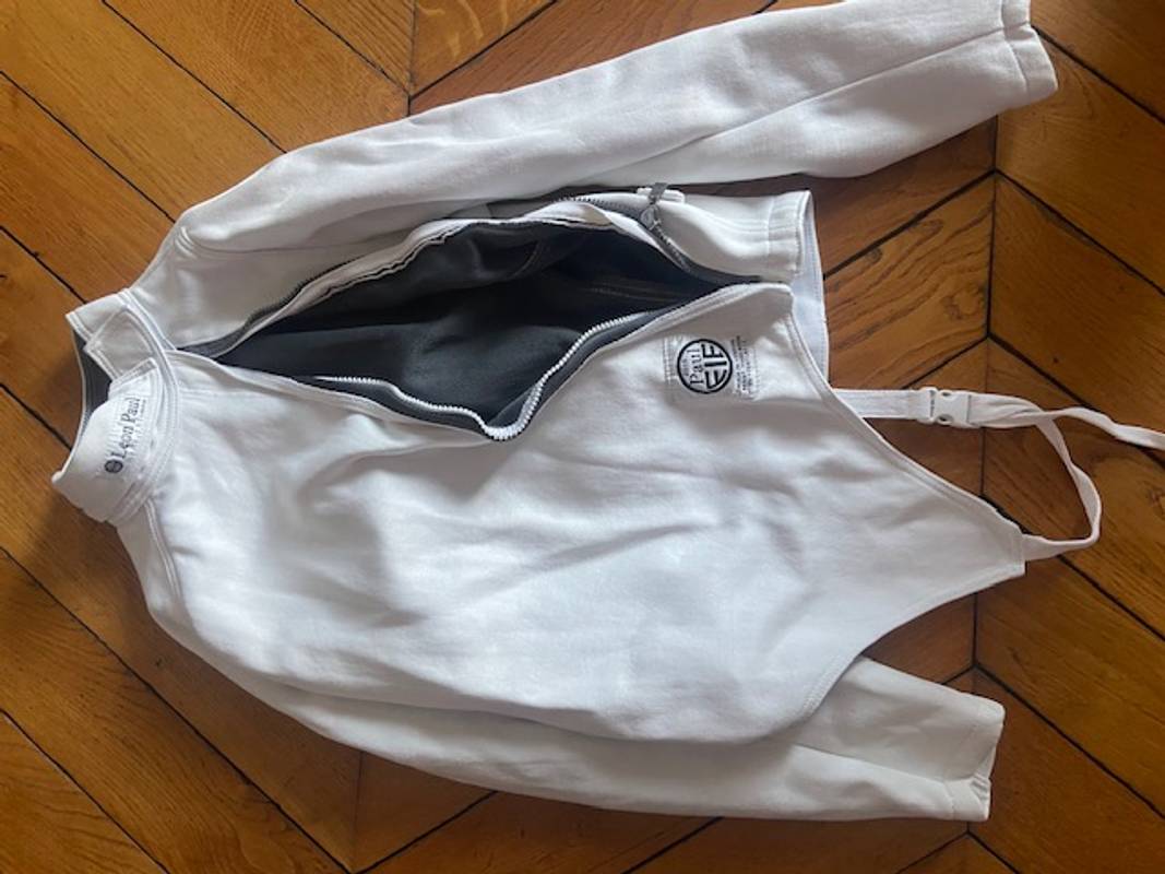 Veste d’escrime Leon Paul – Homme taille 46 – Très bon état
