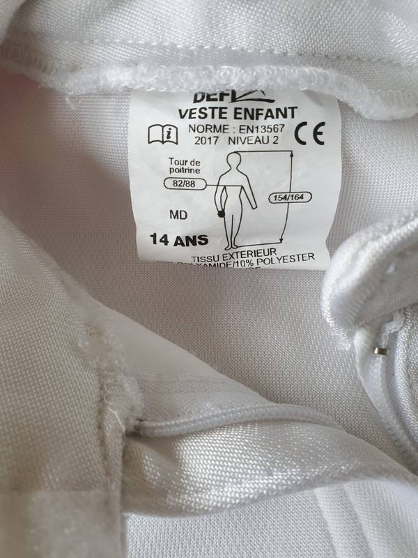 Veste et Pantalon 800 N Marque Défi