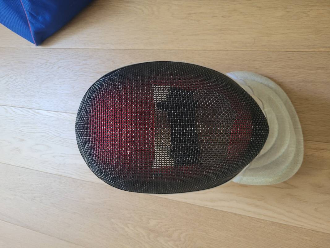 Masque de fleuret électrique