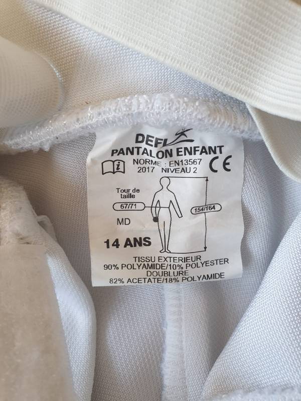 PANTALON 800 N de la marque Défi