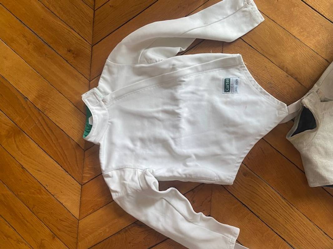 Veste d’escrime 350 N – Taille 14 ans