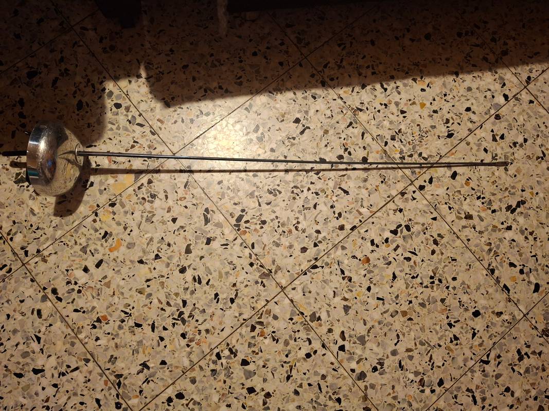 Épée lame courte droitier 