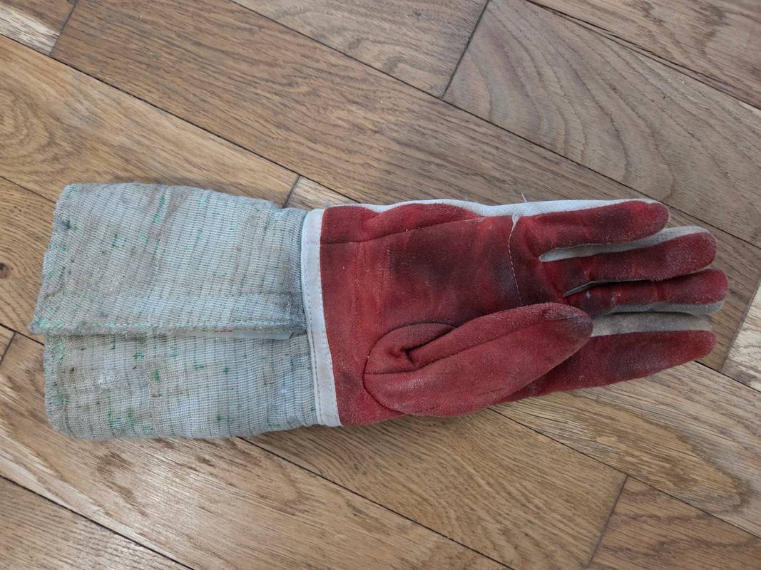Gant de sabre - pour entrainement