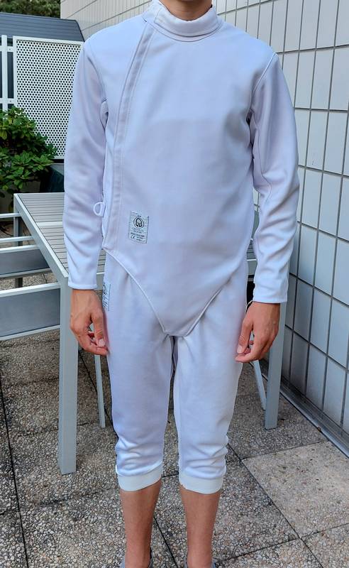 Veste sabre gaucher garçon T50 350N excellent état