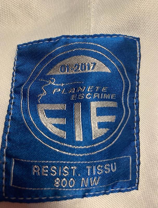 Veste planète escrime (neuf)