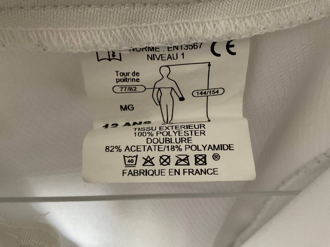 Veste gaucher