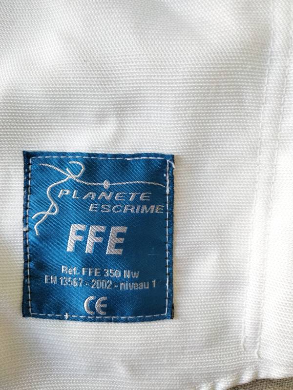 Veste d'escrime