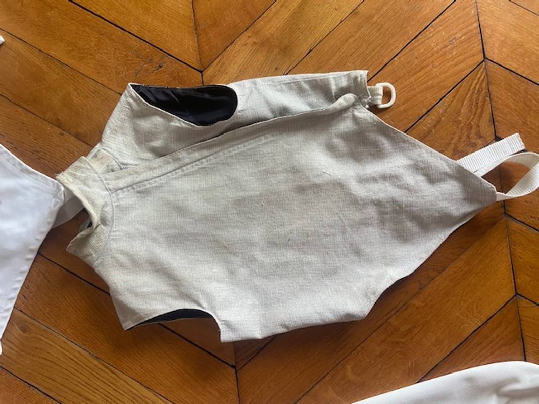 Veste électrique d’escrime 350 N – Taille 14 ans