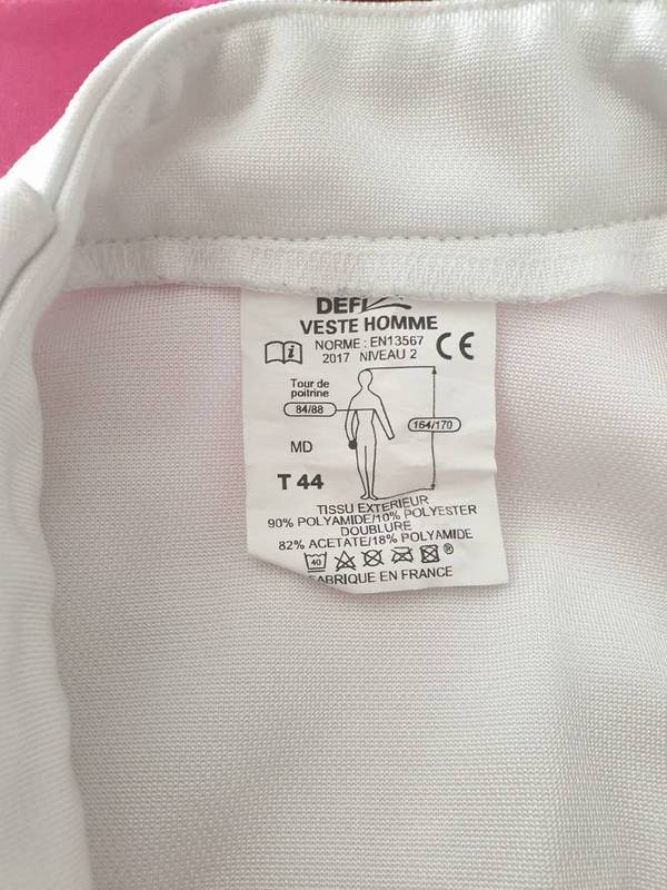 Veste Défi Homme 800N